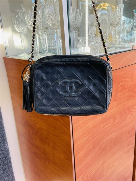 chanel jersey camera bag